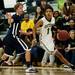 Arbor Prep HIgh School Tariq Stinson dribbles in the game against Rudolf Steiner on Tuesday, Jan. 22. The Gators lead at halftime 39-33. Daniel Brenner I AnnArbor.com